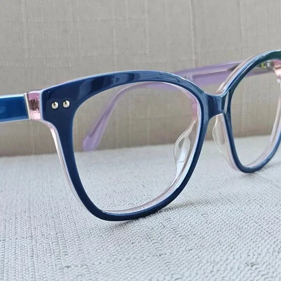 Kate Spade New York Women Glasses Frame Blue/Lilac Tone Glasses ADRIE BRO 140 - Picture 3 of 11